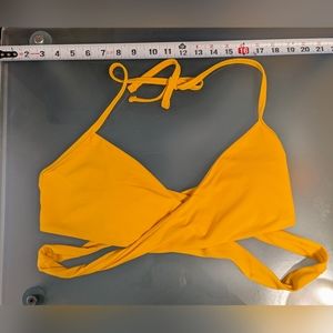 AERIE WRAP BIKINI TOP SOLD OUT SZ L